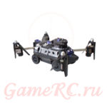 Радиоуправляемый танк-квадрокоптер JJRC H40WH — изображение 2