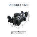 Радиоуправляемый танк-квадрокоптер JJRC H40WH — изображение 7